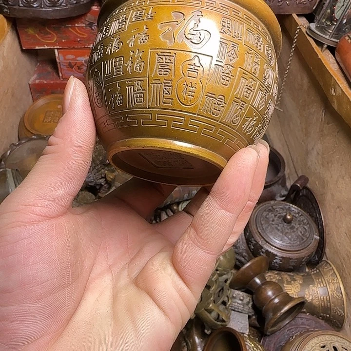 铜材质文玩摆件装饰