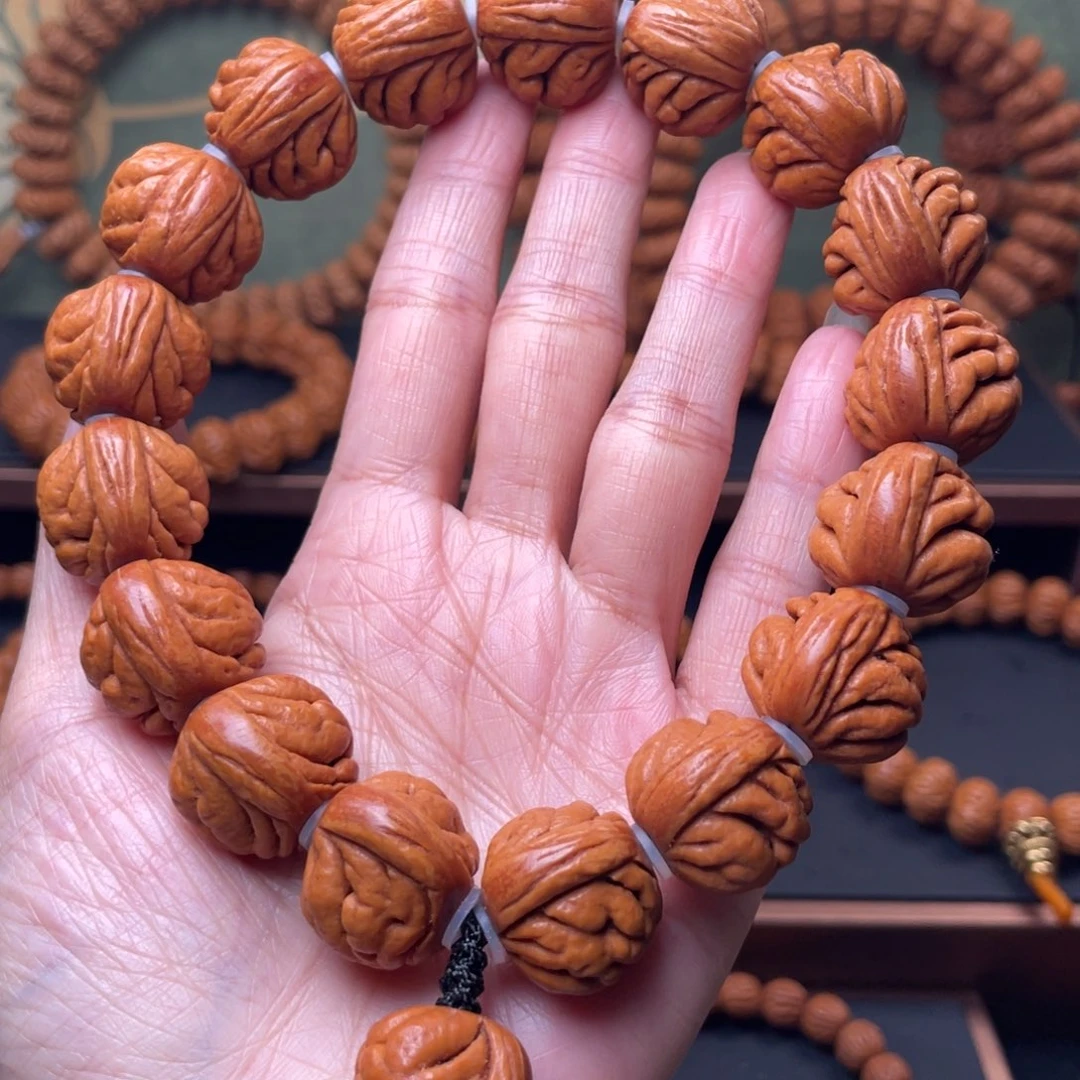 桃核手串19豹子头