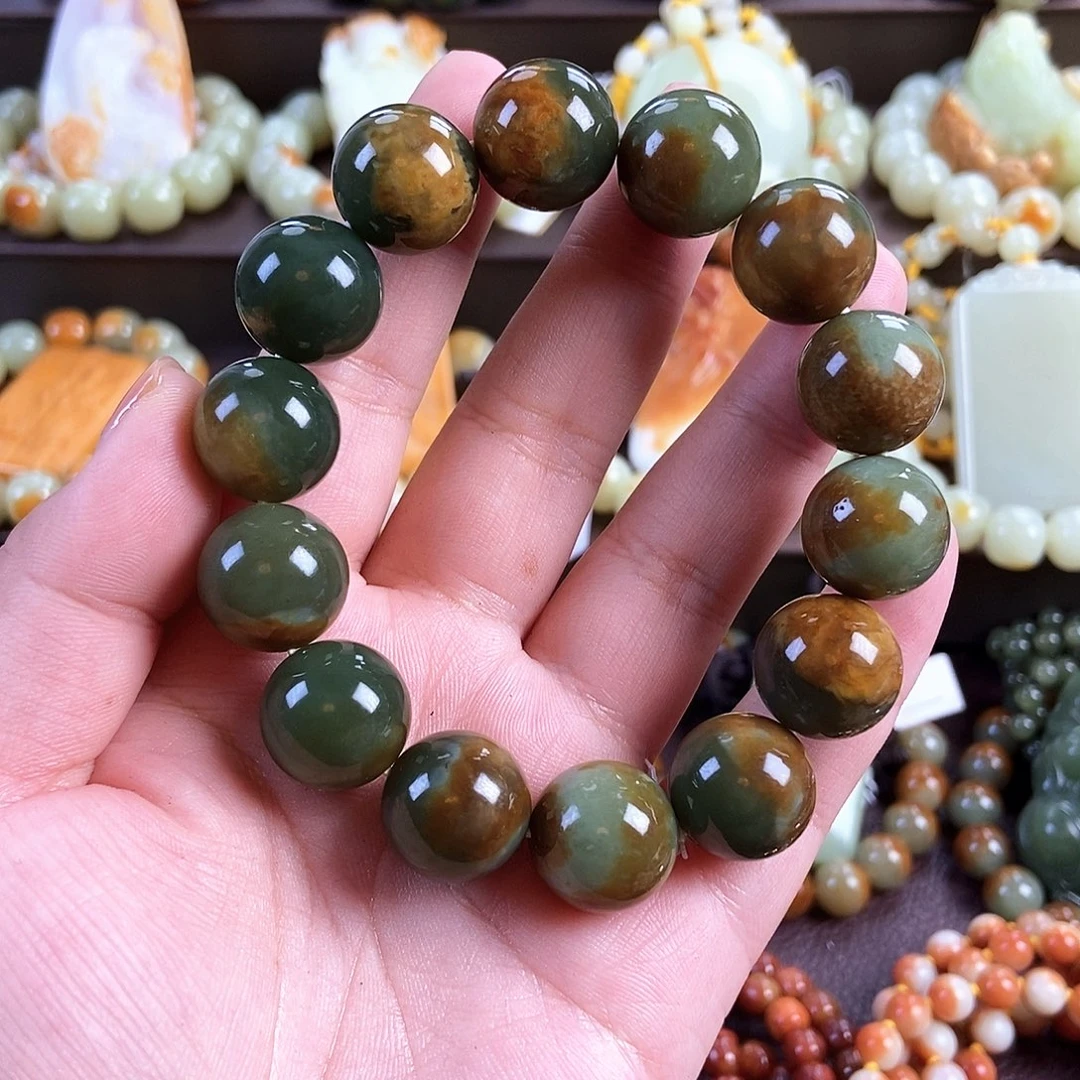 透闪石质玉未镶嵌手串