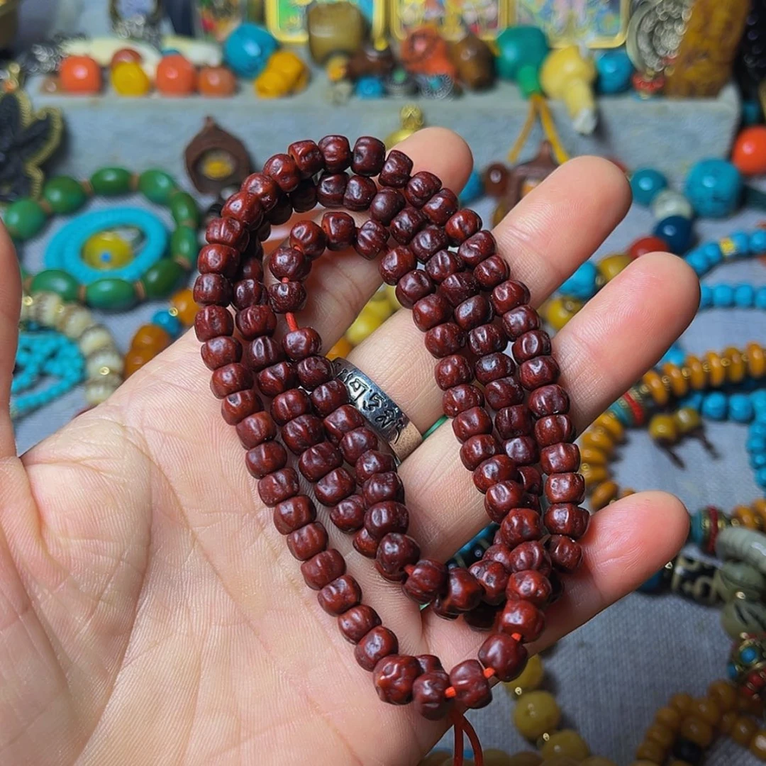 【闪购商品】颈饰玻璃普提手串/普提108