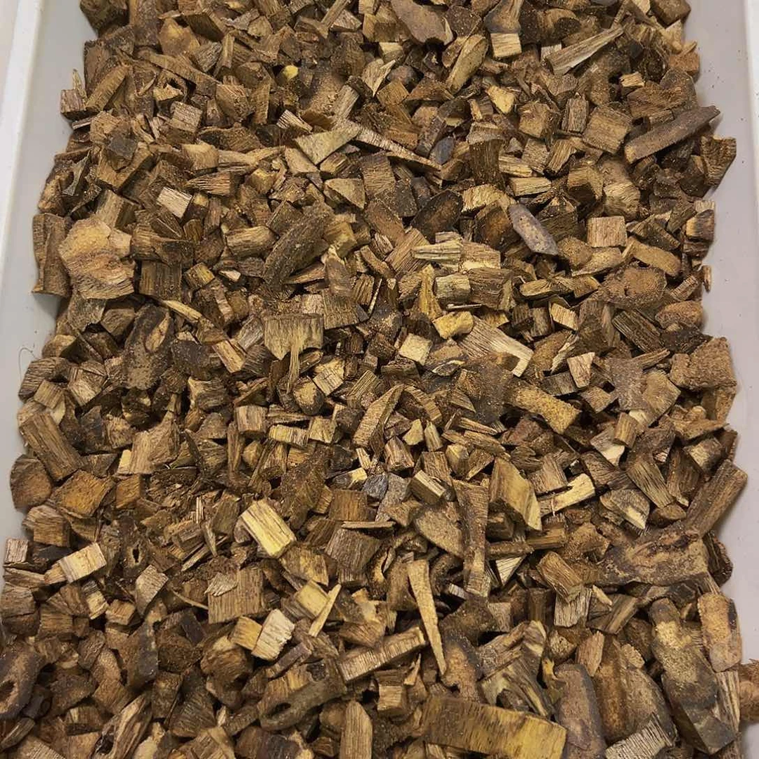 沉香沉香碎屑金莎叶碎料102克