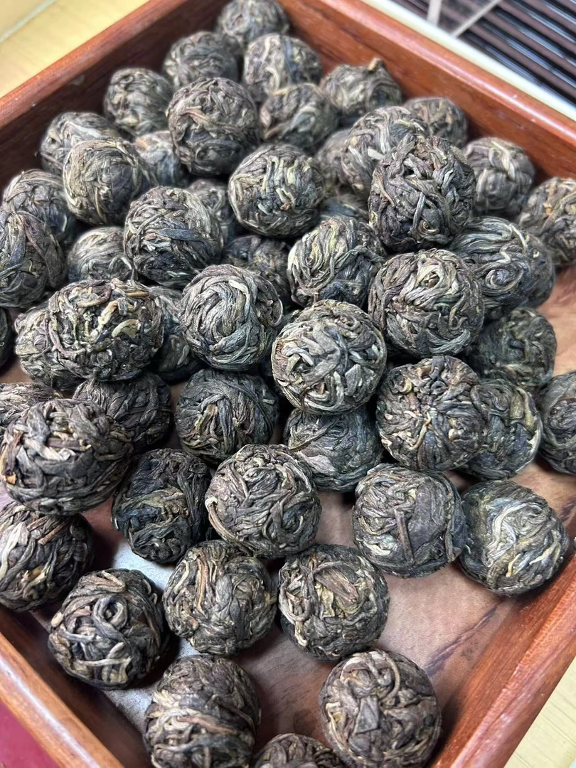 2024年猫耳朵龙珠普洱茶1000g（生茶）