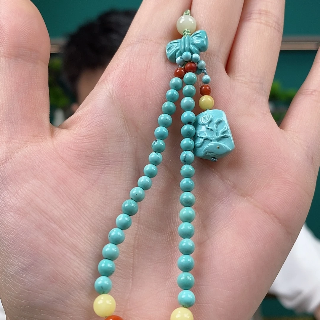 未镶嵌绿松石珠宝奇石