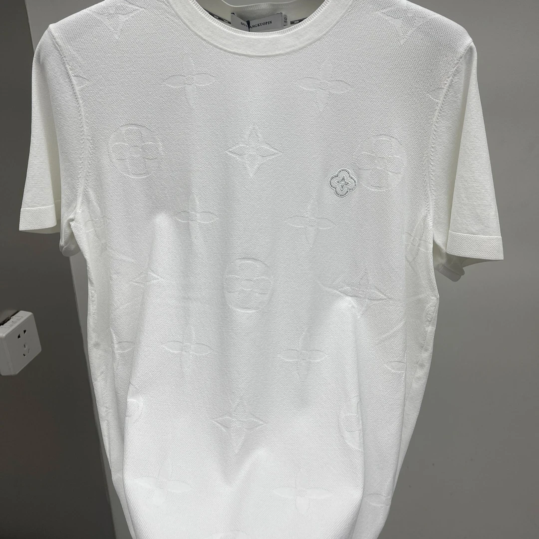 睿智 25年伊力特男装新款提花短袖-62320