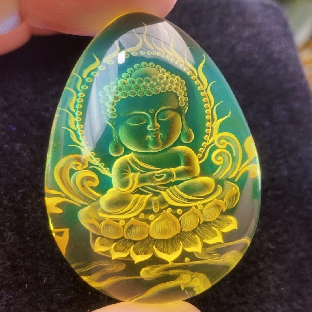 【闪购商品】金珀吊坠(不含链)未镶嵌