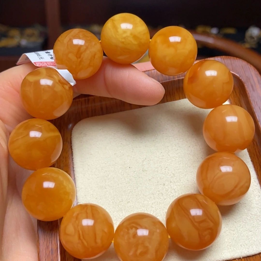 【闪购商品】蜜蜡手链未镶嵌手串