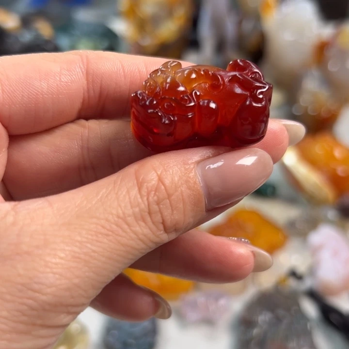 玛瑙/玉髓吊坠(不含链)未镶嵌