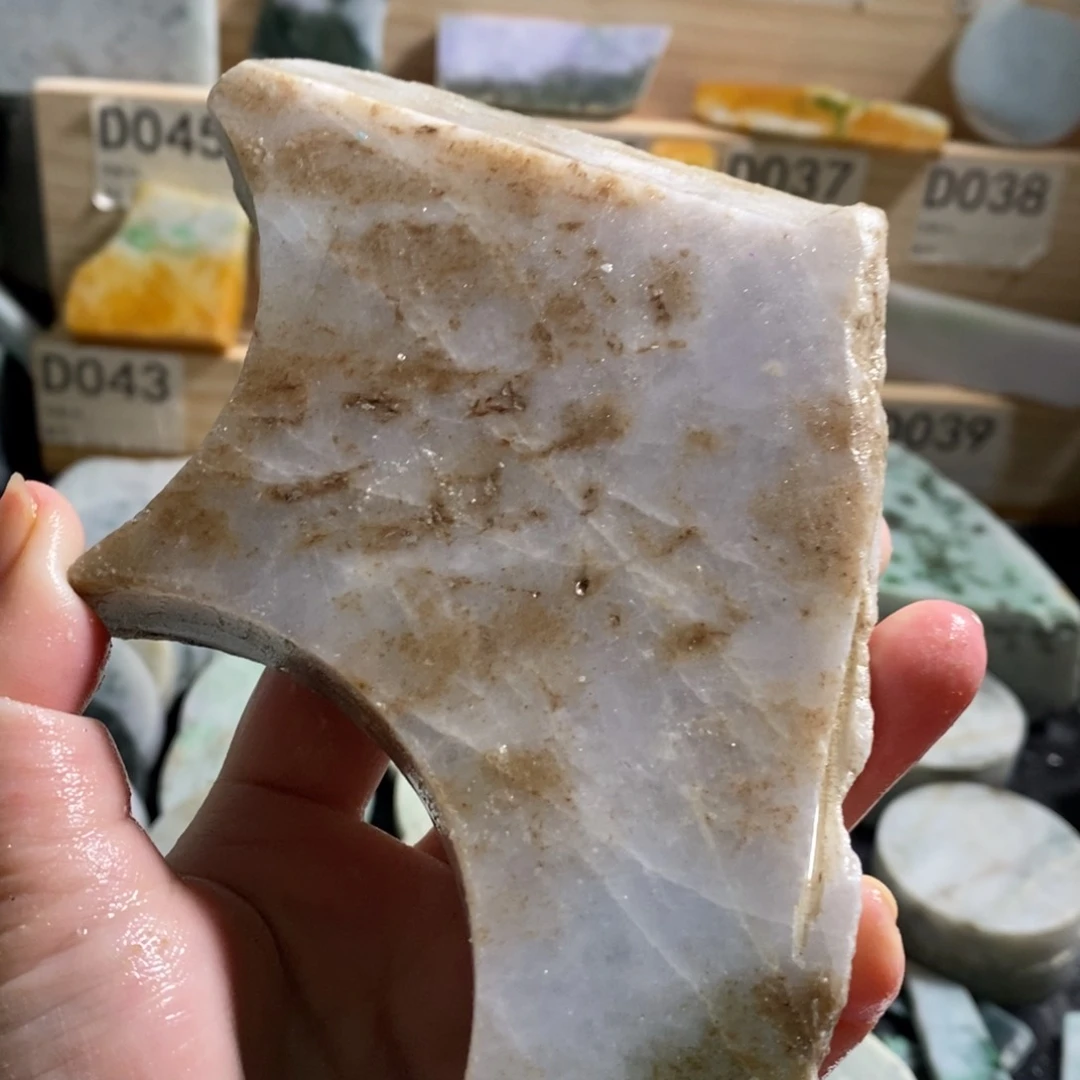 颈饰未镶嵌翡翠天然翡翠