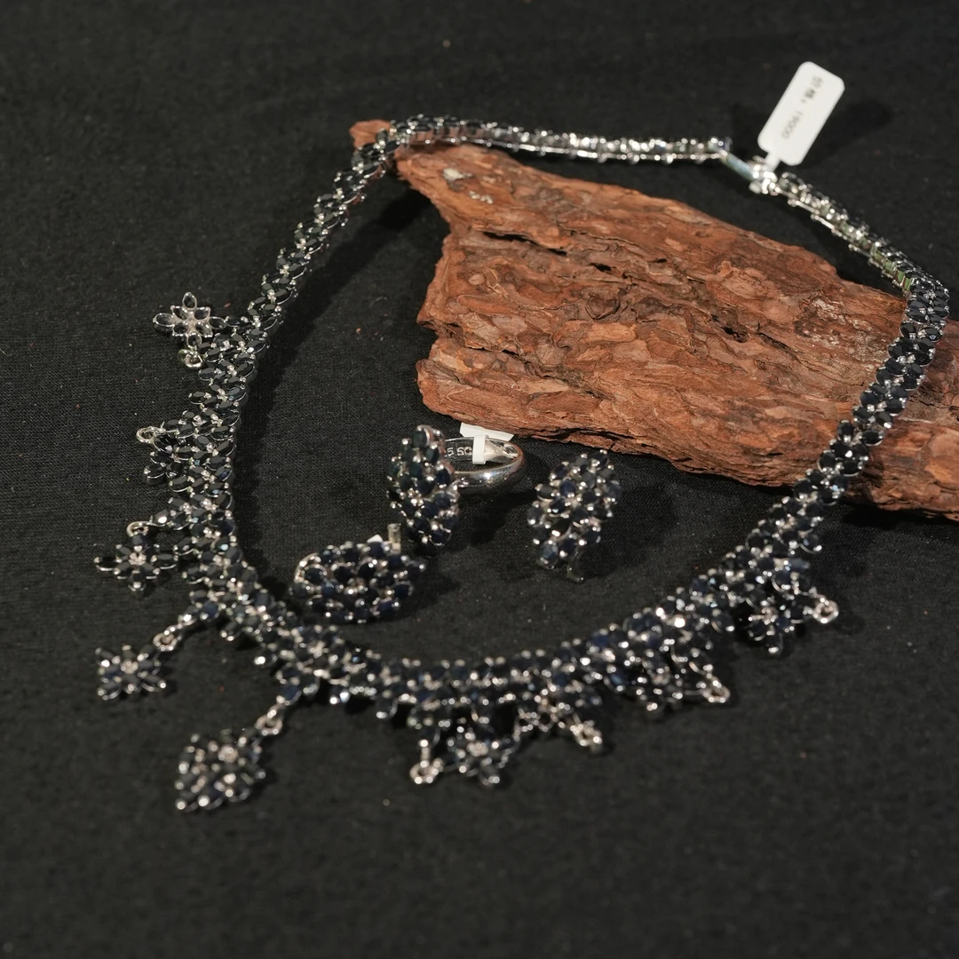 非金属棉绳项链 香港王老板-饰品项链、戒指、耳饰套装5c142