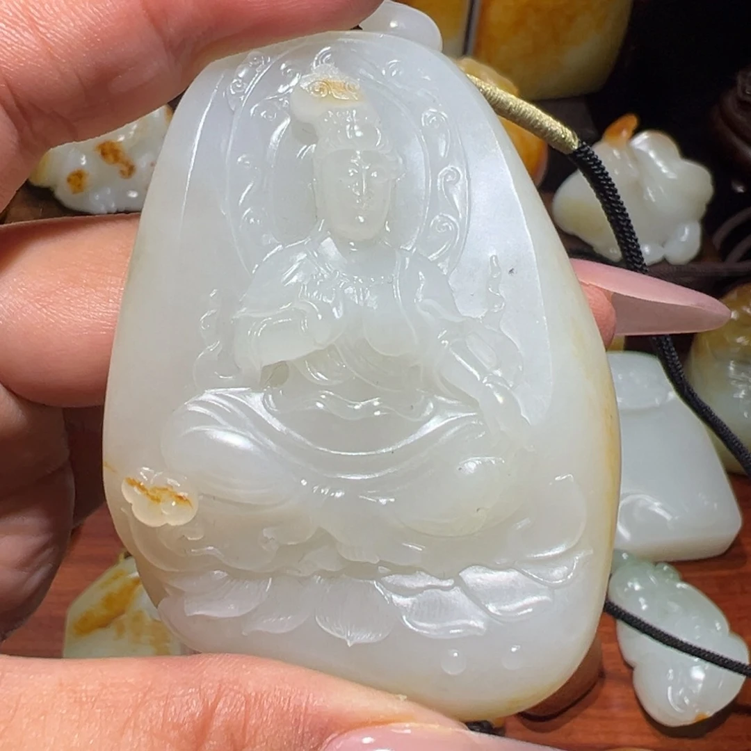和田玉（子料）未镶嵌颈饰