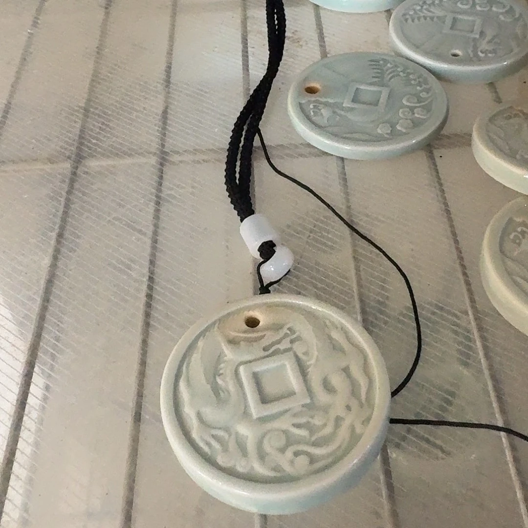 龙泉青瓷茶具微瑕