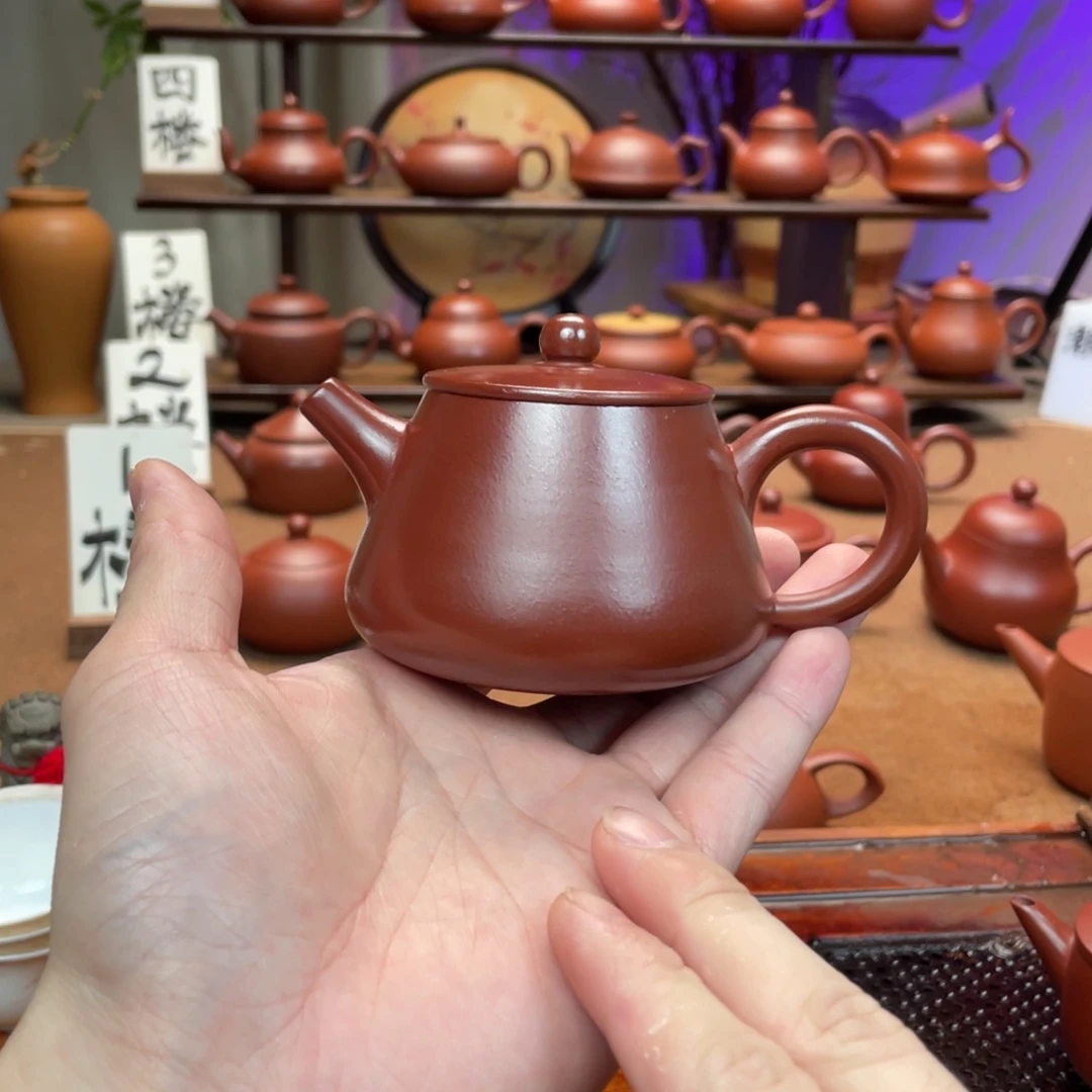 紫砂潮州手拉壶追***人石瓢