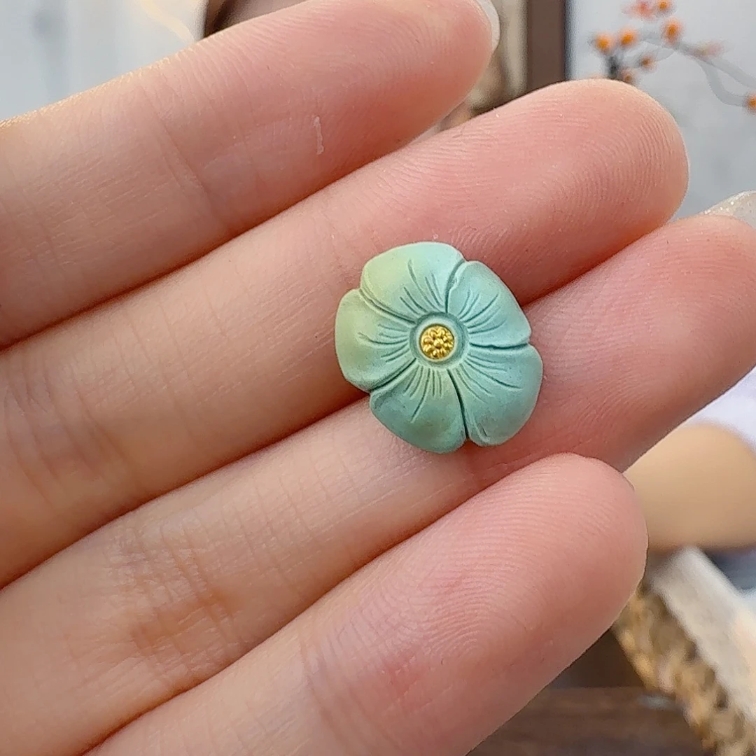 绿松石未镶嵌珠宝半成品