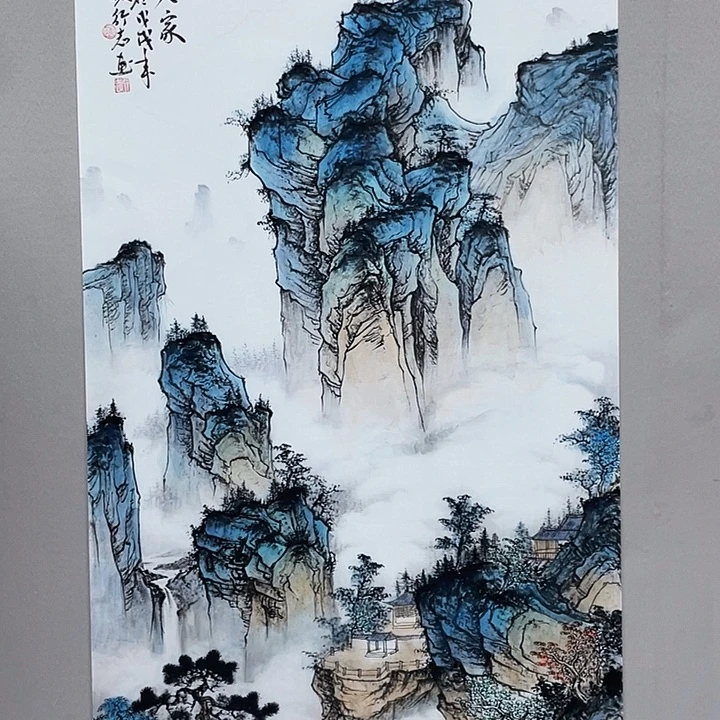 国画纯手绘国画山水画闪购链接