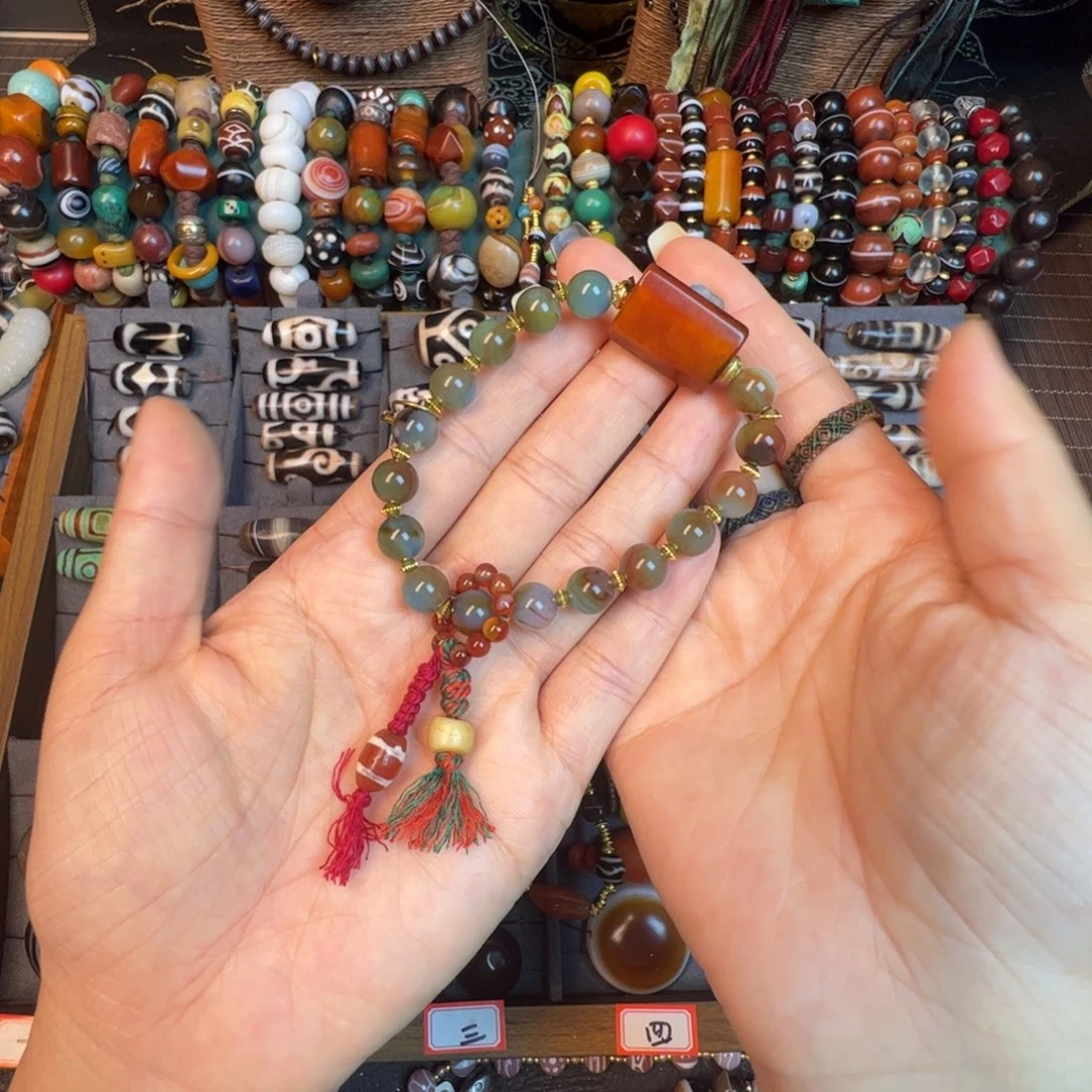 玛瑙/玉髓未镶嵌手链