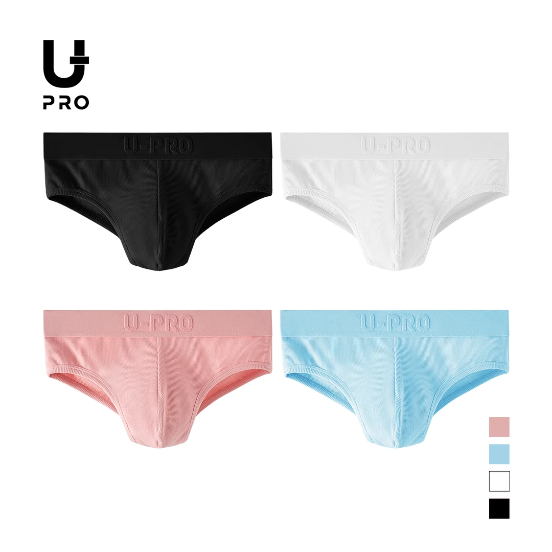 【柚璞】UPRO（12061）时尚螺纹背后镂空三角内裤