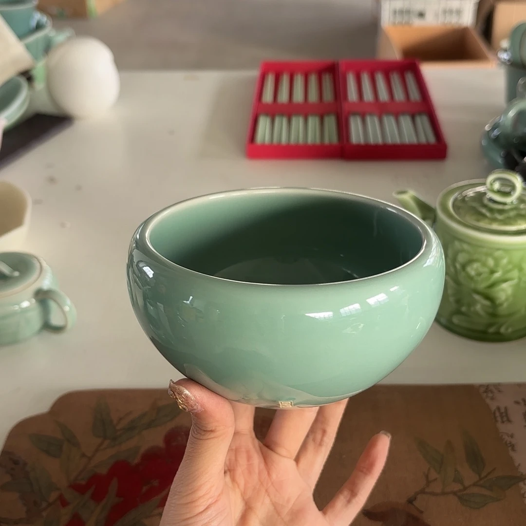 小米茶器龙泉云间青瓷