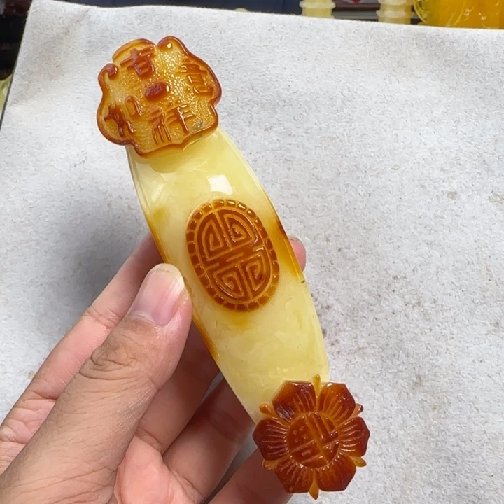 蜜蜡未镶嵌珠宝奇石微瑕