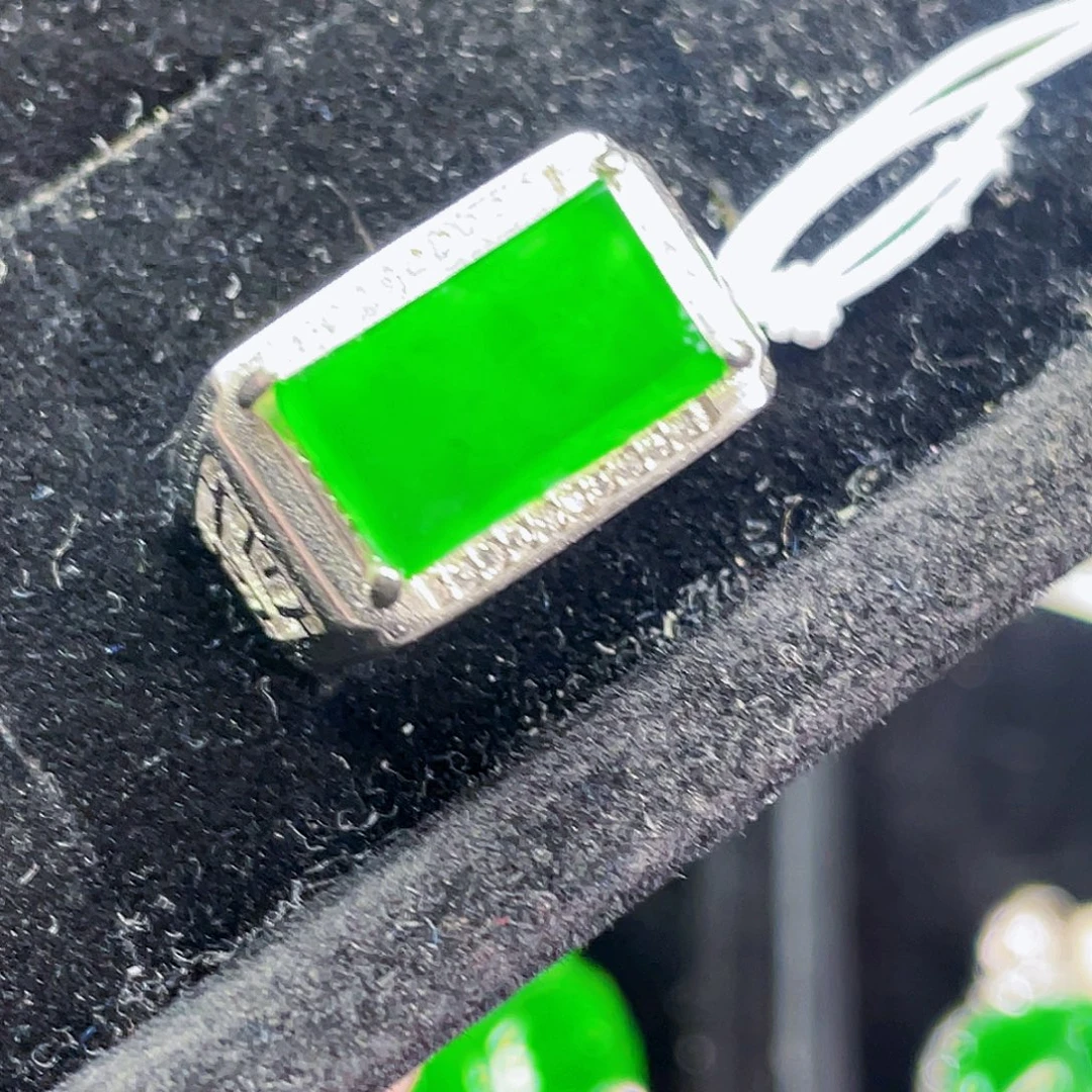 翡翠未镶嵌颈饰160