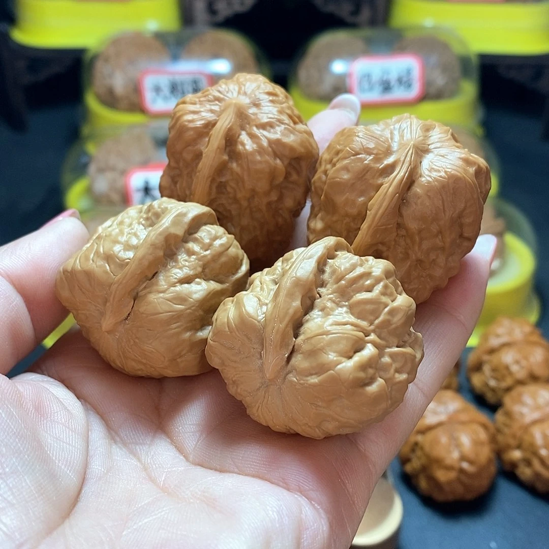 文玩核桃把件田****活一翻风顺，1单2对