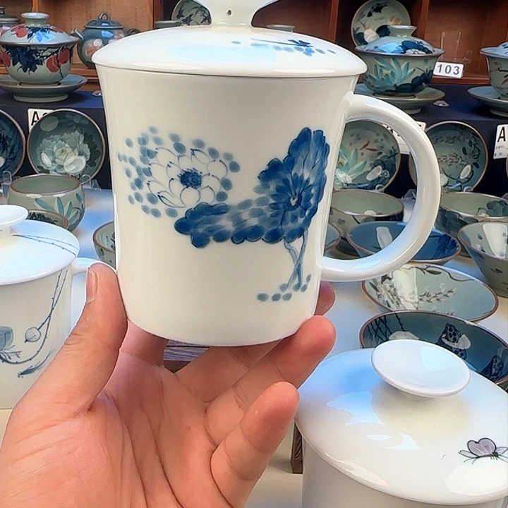 景德镇陶瓷陶瓷杯茶具