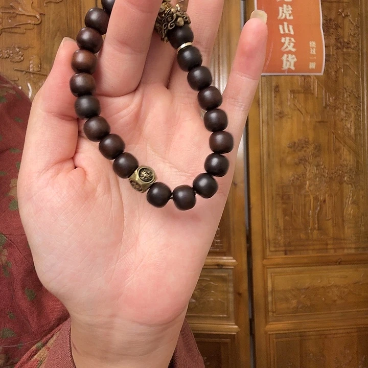 龙虎山屿师兄貔貅玉化手串