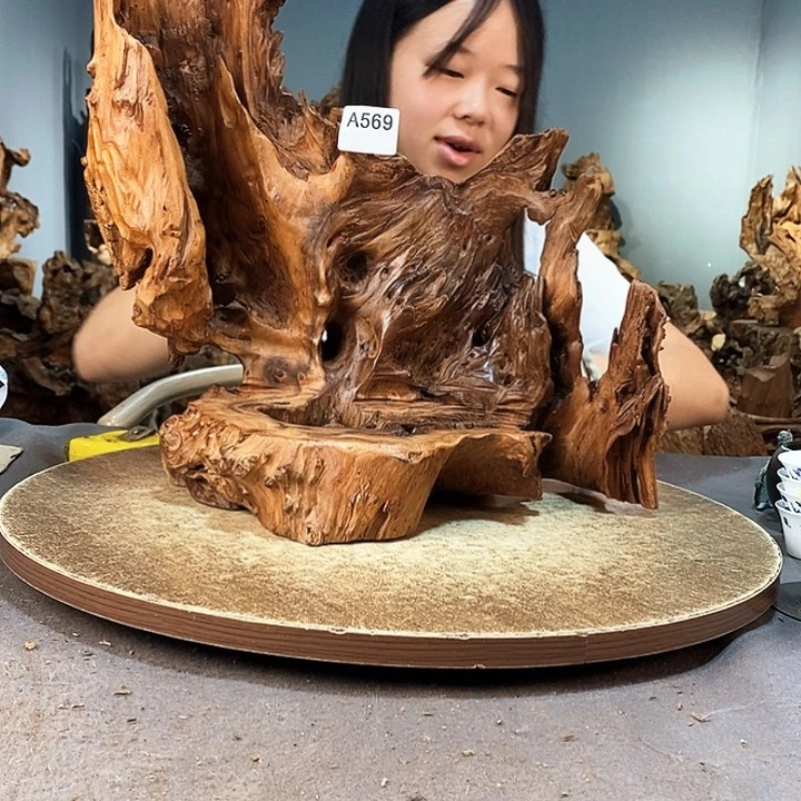 茶盏王*569株木随行的小根艺