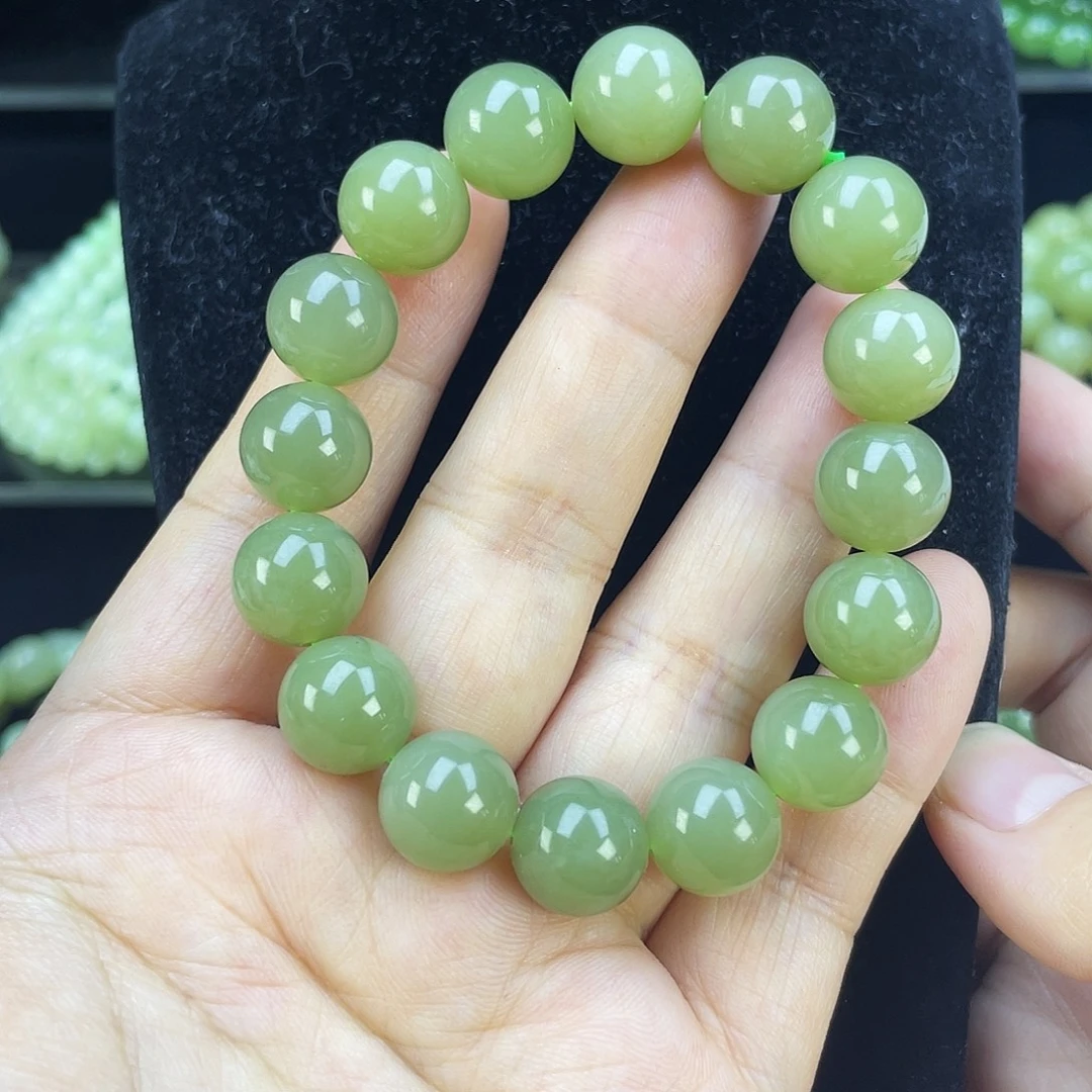 和田玉未镶嵌手链晴水