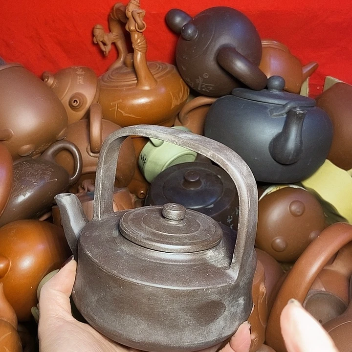 全手工制作宜兴紫砂茶壶