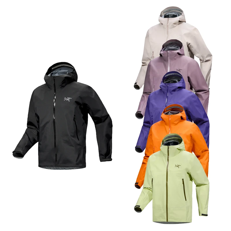 ARC'TERYX/始祖鸟Beta Jacket logo防水连帽硬壳冲锋衣夹克