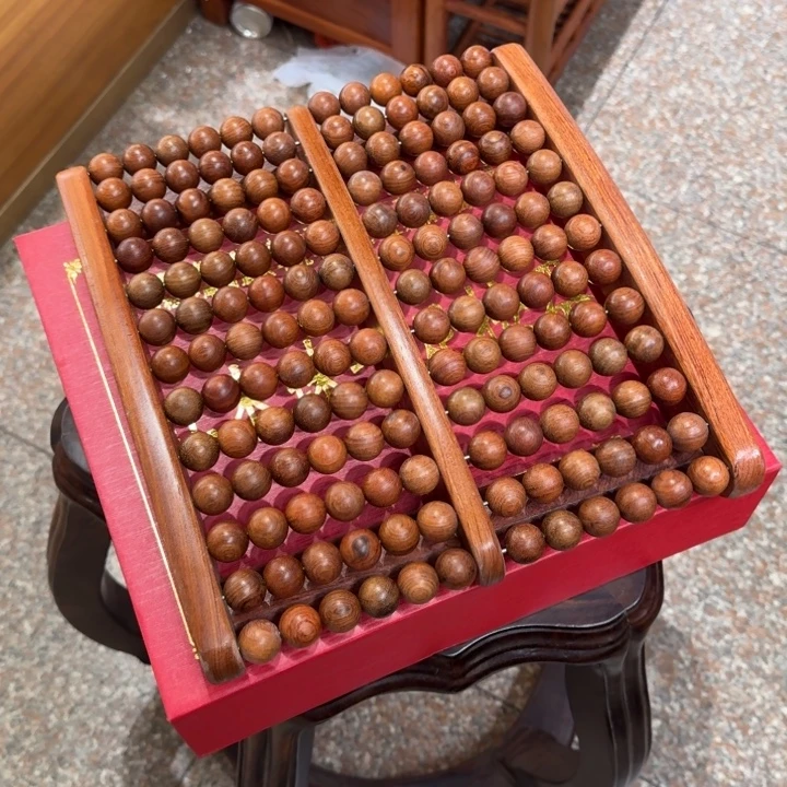 大果紫檀（缅甸花梨）花梨木足按器