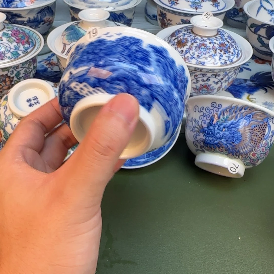 彦祖纯手绘手绘茶具19