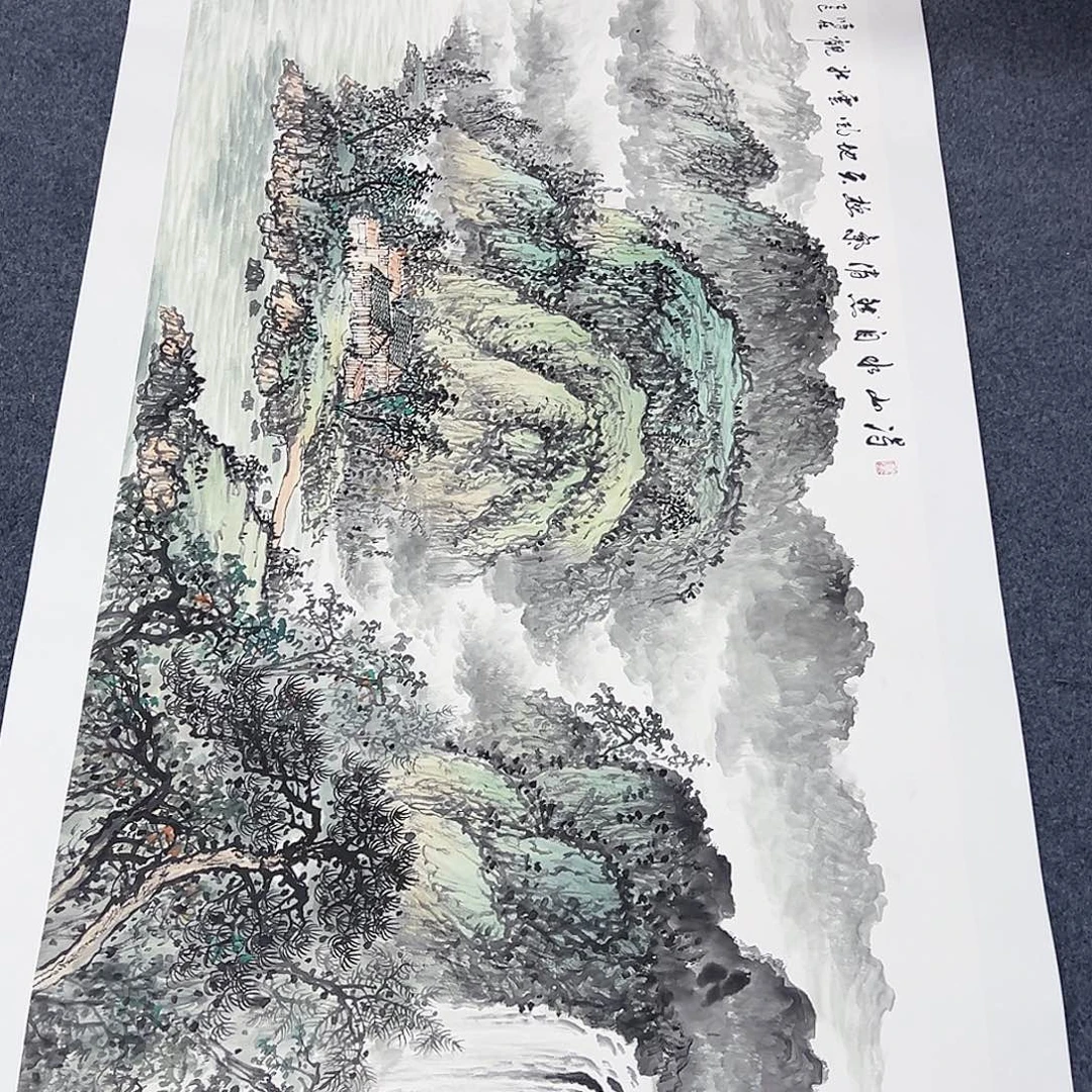 国画事事顺心如意万事如意万事