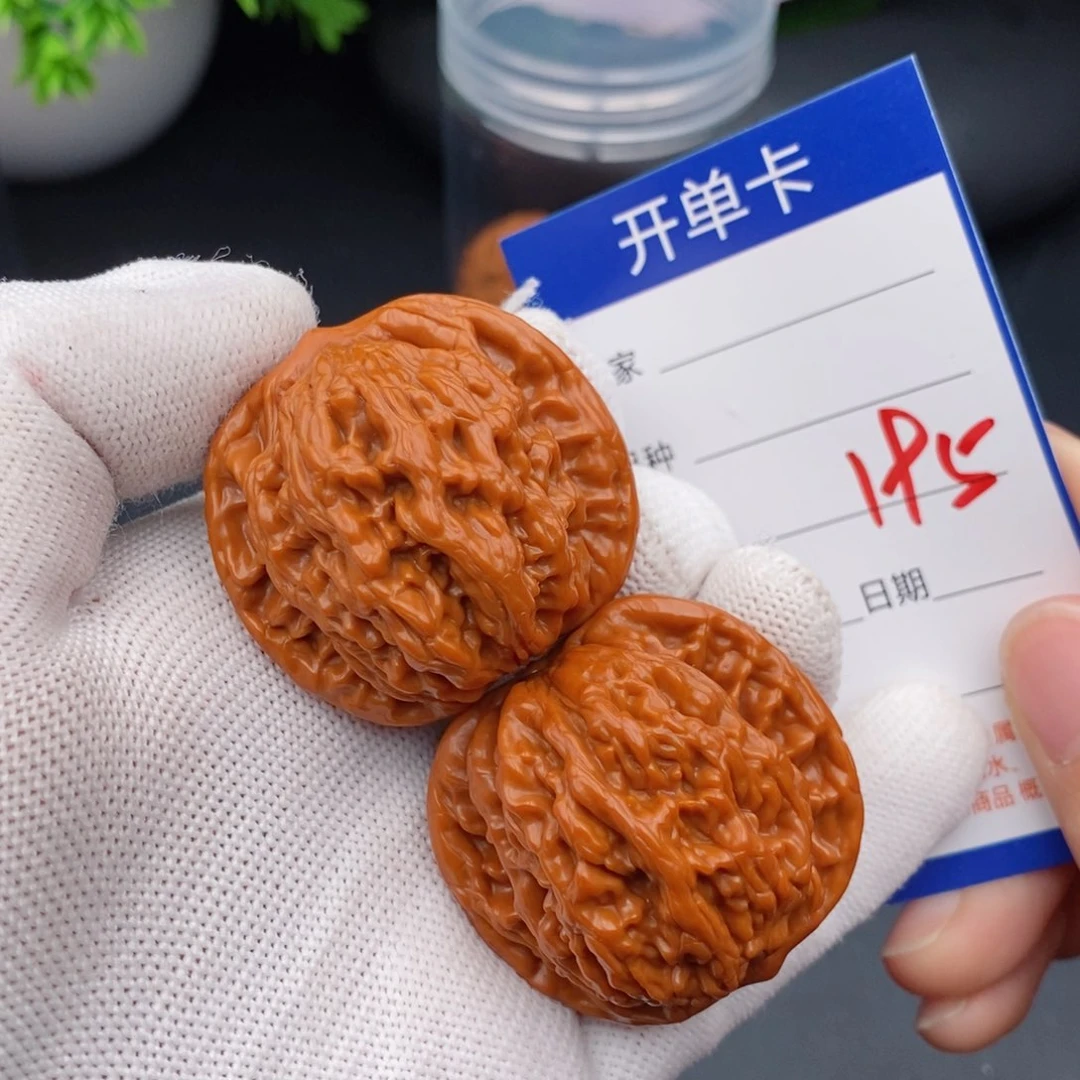 文玩核桃把件41虎头195