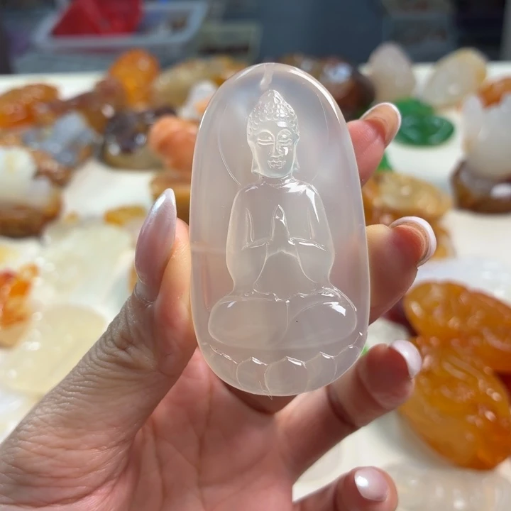 未镶嵌吊坠(不含链)玛瑙/玉髓