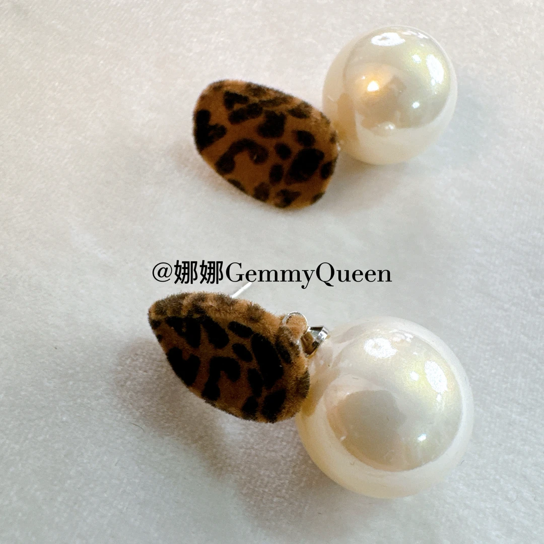铜合金布艺耳饰 娜娜GemmyQueen耳环GQ08541