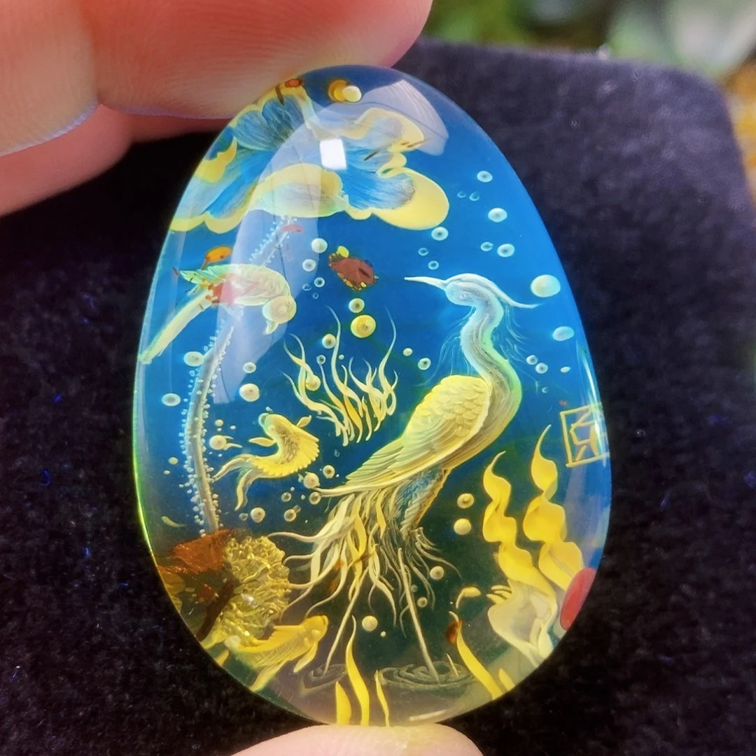 【闪购商品】金珀吊坠(不含链)未镶嵌