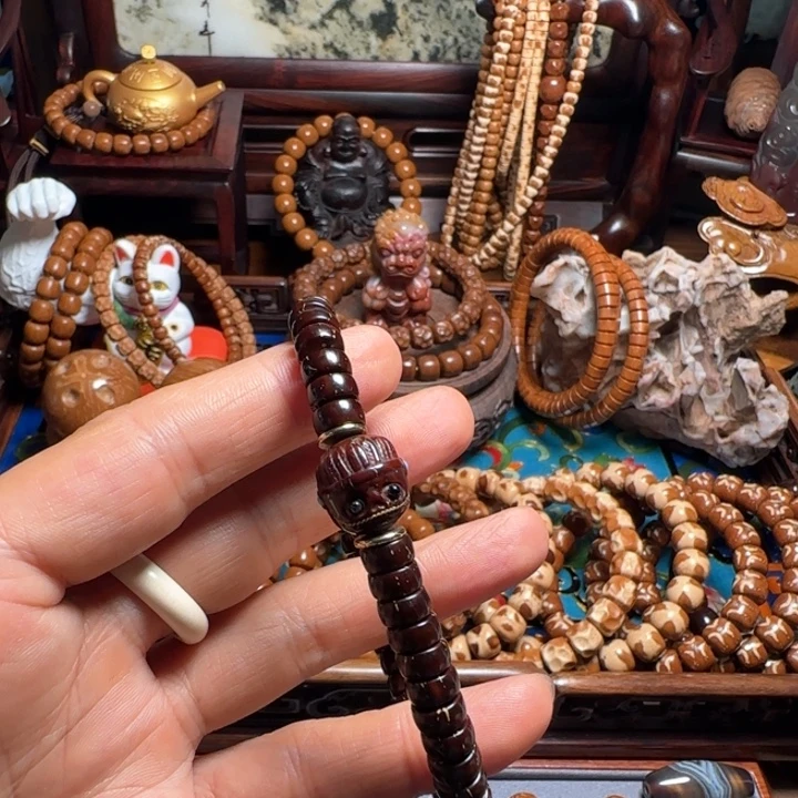 手串紫金鼠紫金鼠药片紫红色