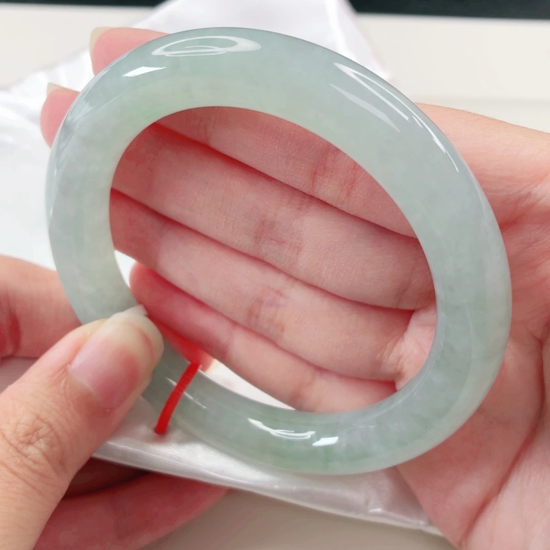 翡翠未镶嵌手镯57.9圈x77