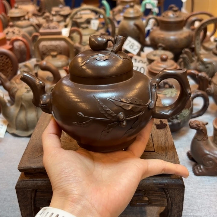 喜***ɞ紫砂壶等艺术精品