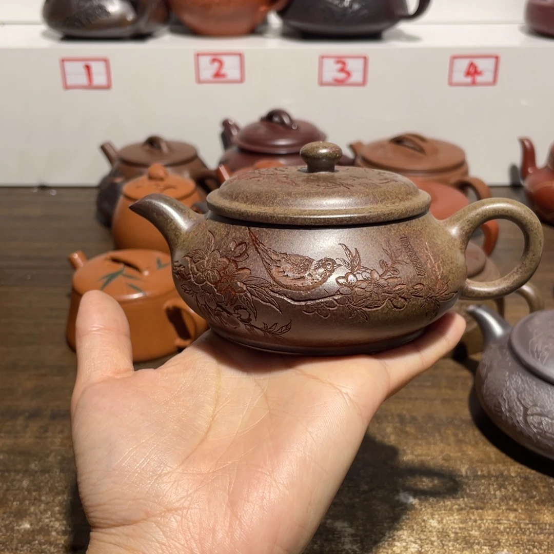 茶壶紫砂宜兴紫砂52.170CC