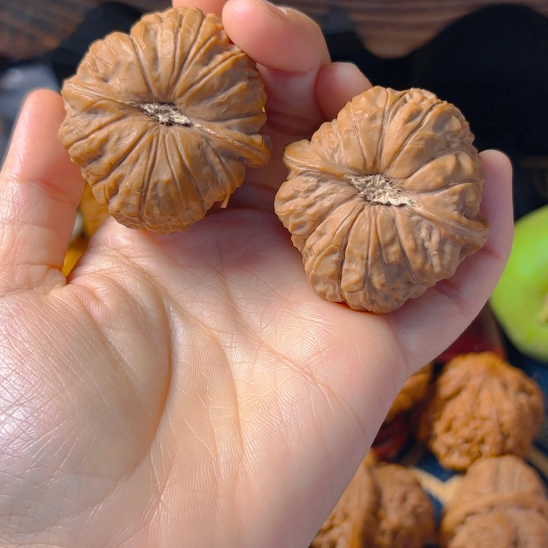 文玩核桃把件南瓜墩42