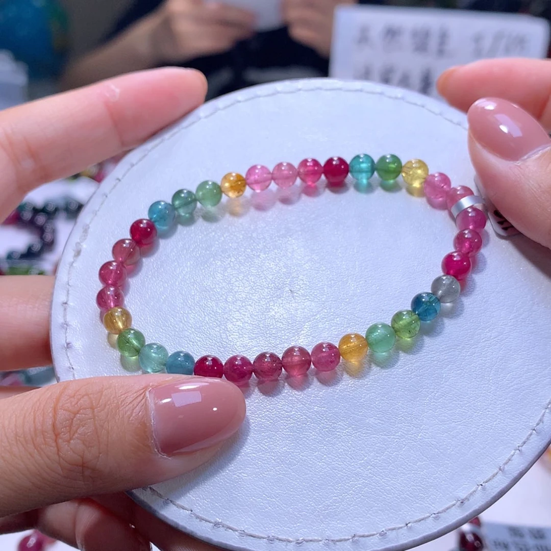 【闪购商品】未镶嵌手串碧玺5.3m