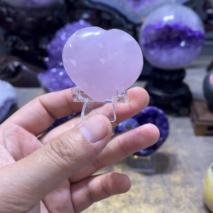 紫晶珠宝半成品未镶嵌