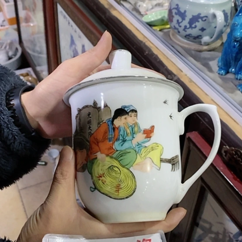 【闪购商品】瓷片笑*心景德镇现代工艺品