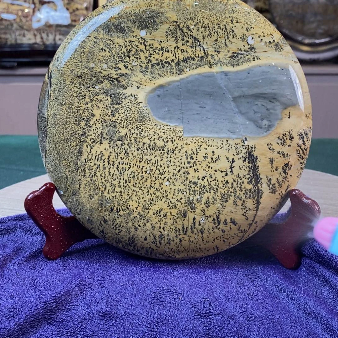 石材广西国画石草花石