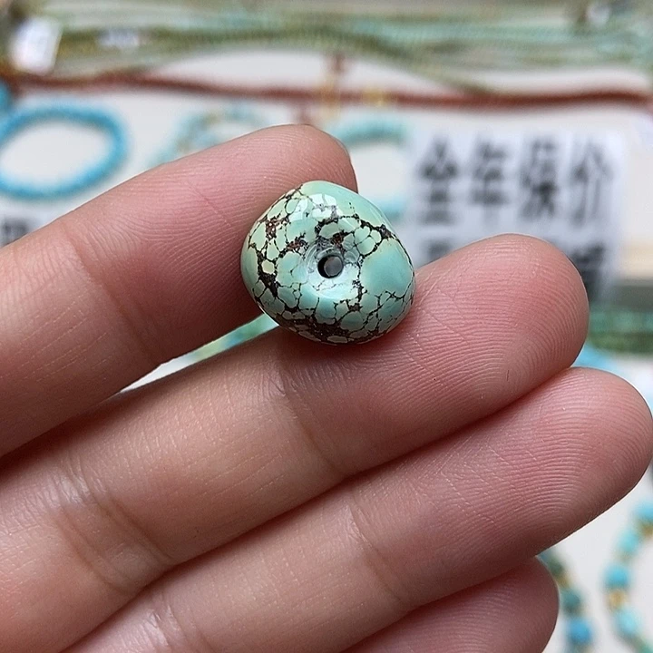 绿松石未镶嵌挂件40