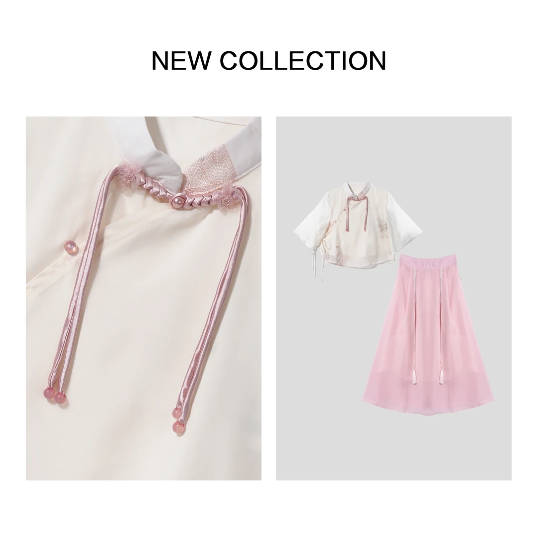 【小依专享】D1F36039A优雅国风两件套装-6039