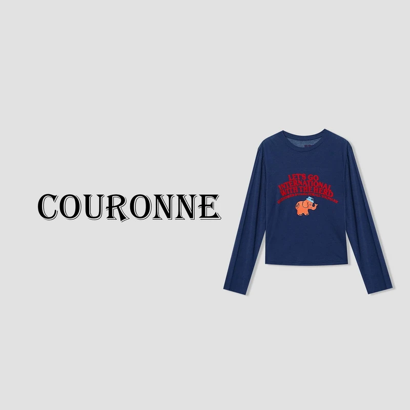 【小熊】-春夏‘’小象‘’设计感防晒罩衫T恤健身游泳百搭休闲26675