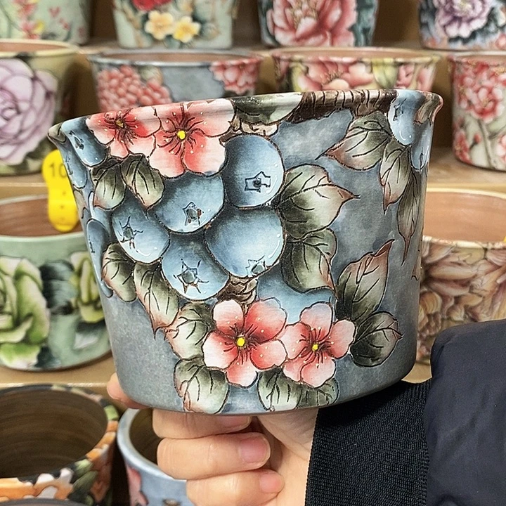 景德镇精品瑶晨美盆14/10.5